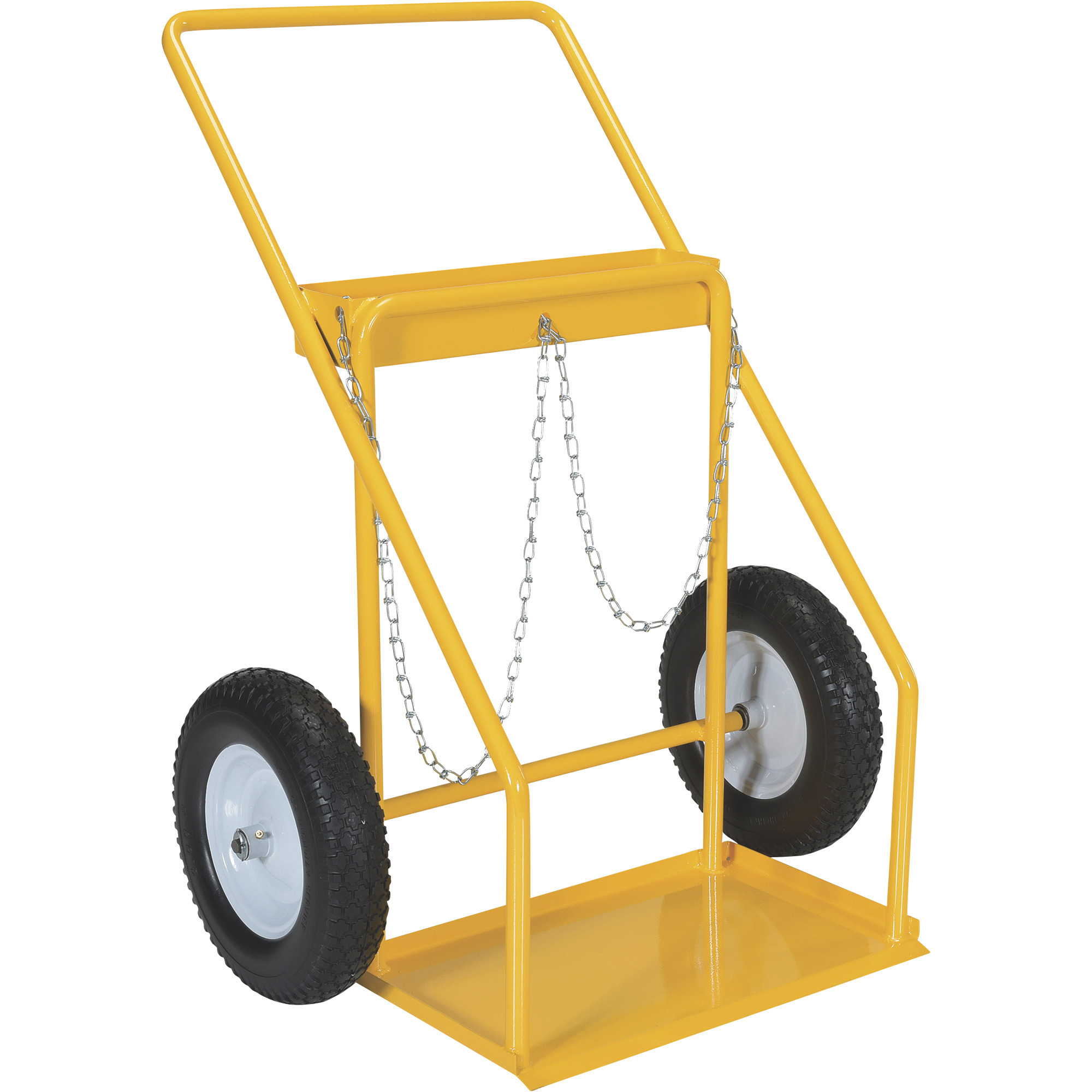 Vestil Steel Welding Cylinder Hand Truck - 250-Lb. Capacity, Foam-Filled Tires, Model# CYHT-2